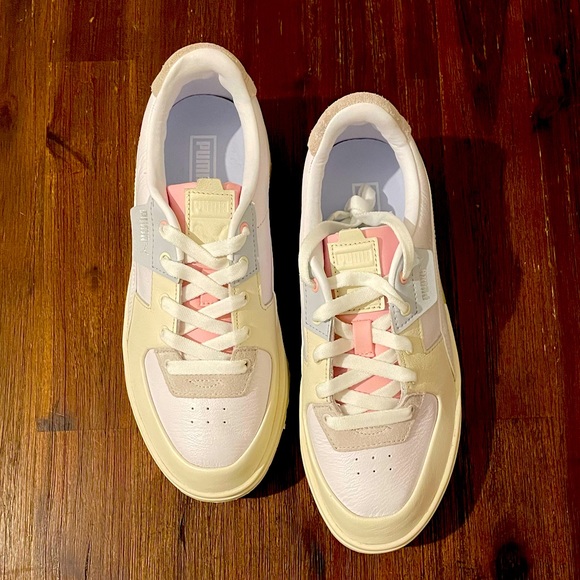 PUMA | Women’s Cali Dream | US 7/ EU 37.5 | WHITE-MARSHMALLOW-CHALK PINK | BNIB - Picture 12 of 16
